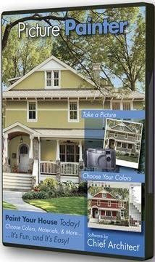 PICTURE PAINTER  Home Painting Software, PC CD-ROM