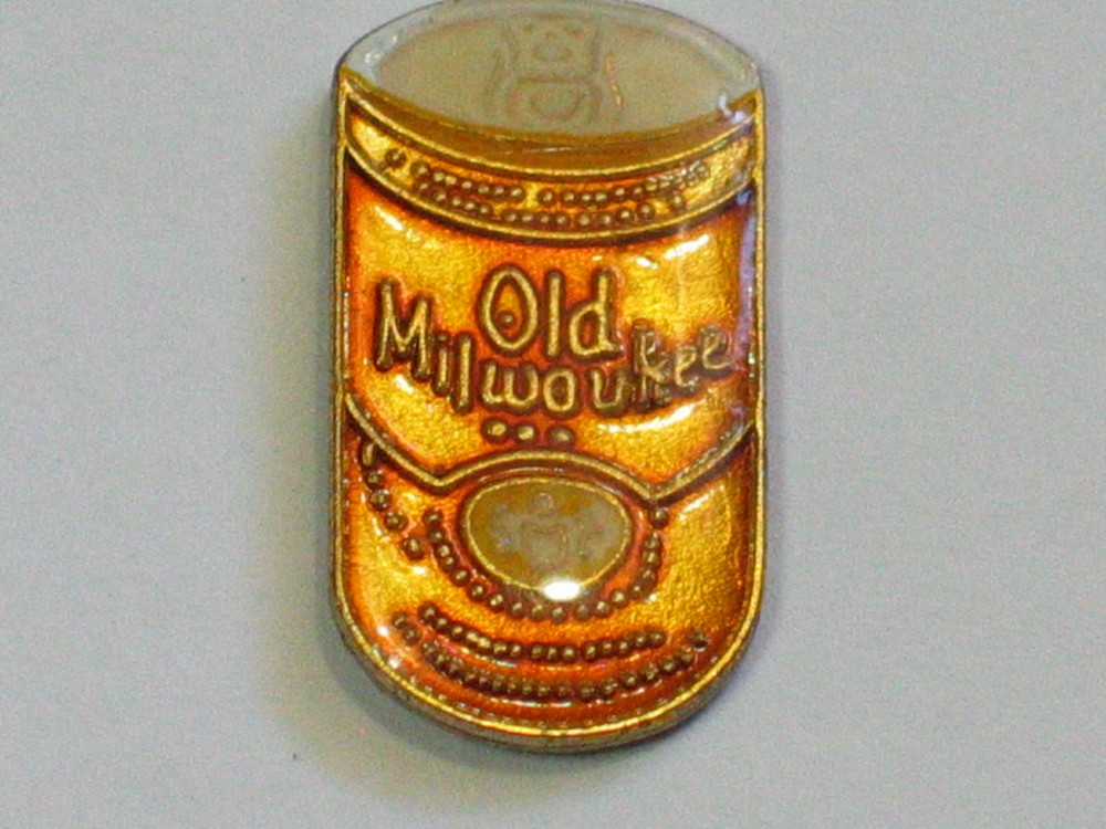 Old Milwaukee Beer Vintage Lapel Pin