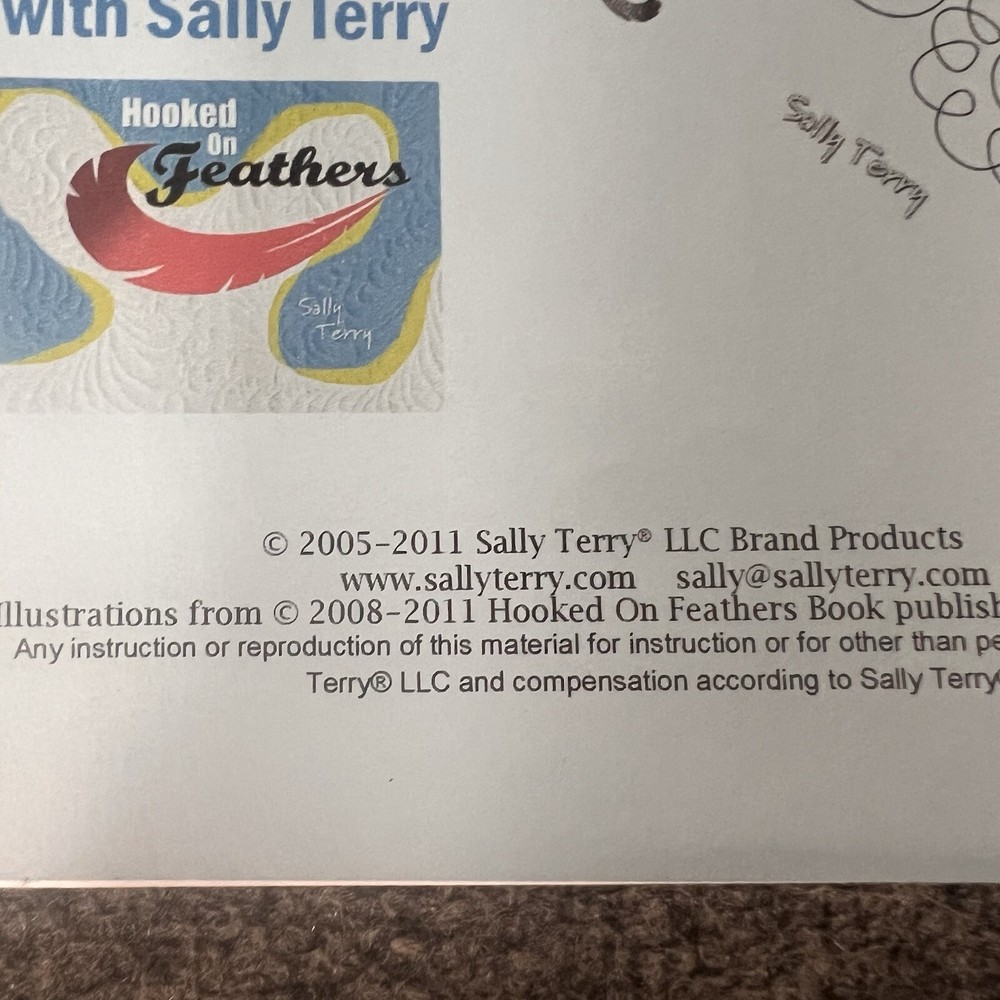 More… Hooked On Feathers By Sally Terry CD With Study Guide Book New