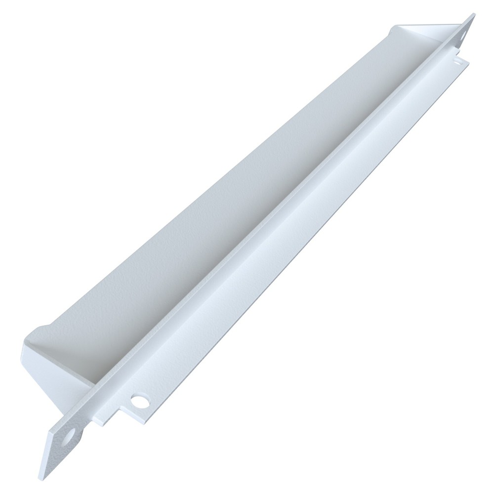 RV Screen Door Slider and Stop 12" NEW White OEM Replacement Leisure Coachworks