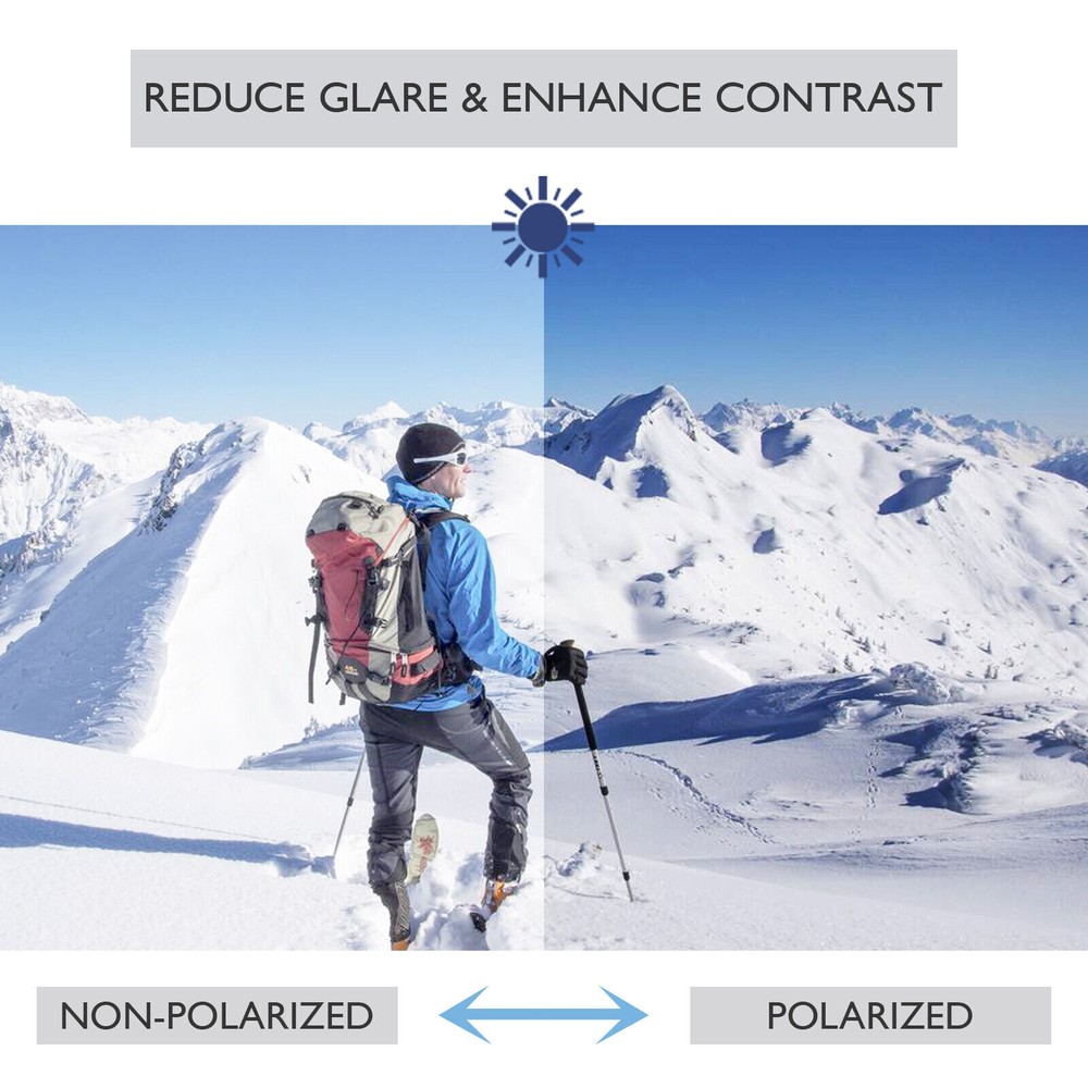 TRUE POLARIZED Replacement Lenses for-Costa Del Mar Reefton Multi-Options