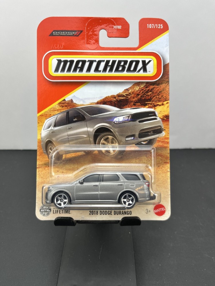 Matchbox 2025 Mainline 2018 Dodge Durango Silver #107