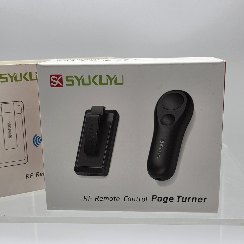 Syukuyu RF Remote Control Page Turner for Kindle iPhone iPad E-book Reader