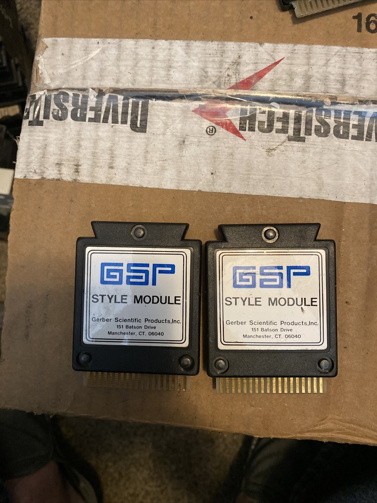 GSP GERBER SCIENTIFIC Style Module Style Level A 8C