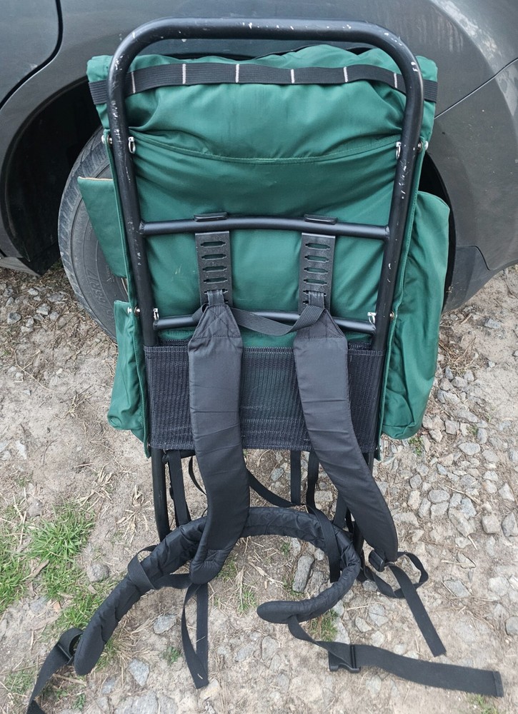 Camp Trails External Frame Backpack Hiking Camping Mid Size Canvas VTG