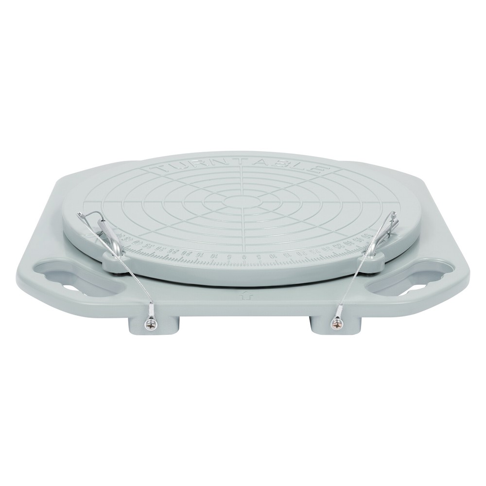 2pcs 3Ton Front End Wheel Alignment Turntable Plate 360° Rotating Plate Table