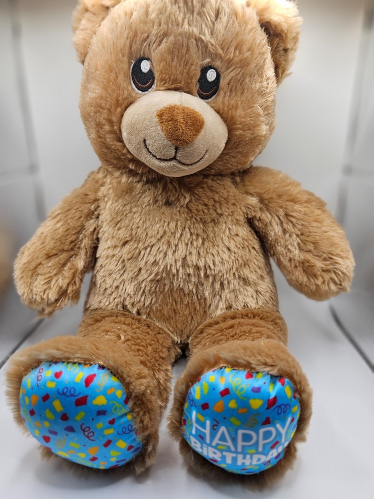 Build-A-Bear Workshop Happy Birthday Teddy Bear Plush