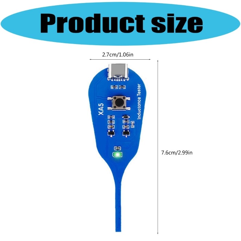 Handheld Inductance Detector Electromagnetic Analysis Rapid Diagnostic Equipment