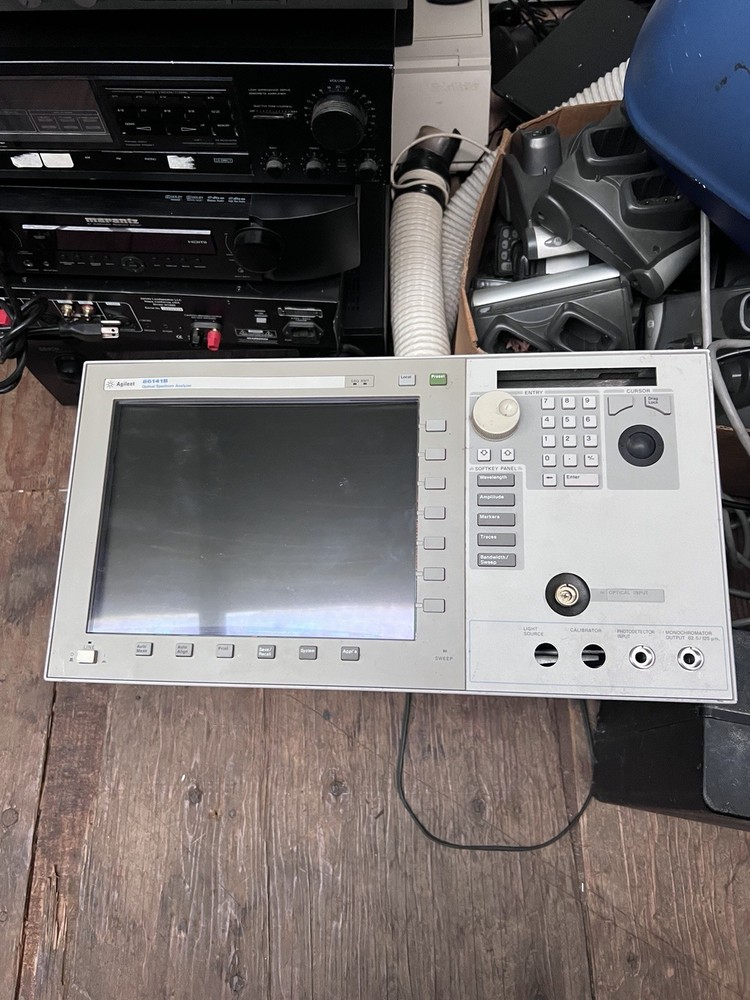 Agilent 86140B Performance Optical Spectrum Analyzer, & One Front Panel Parts