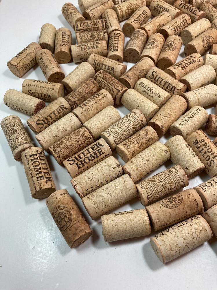 115 Wine Corks For Fun Themed Crafts Lot