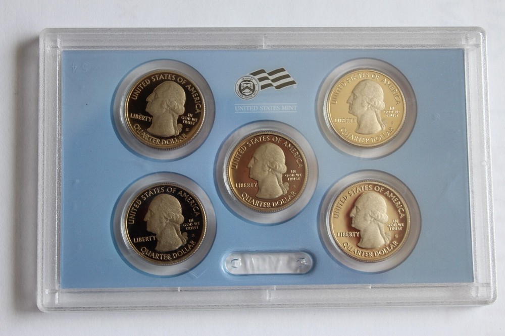 2010 USA QUARTERS PROOF SET