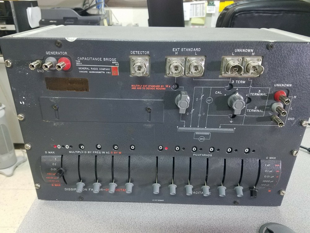 General Radio Type 1615-A Capacitance Bridge