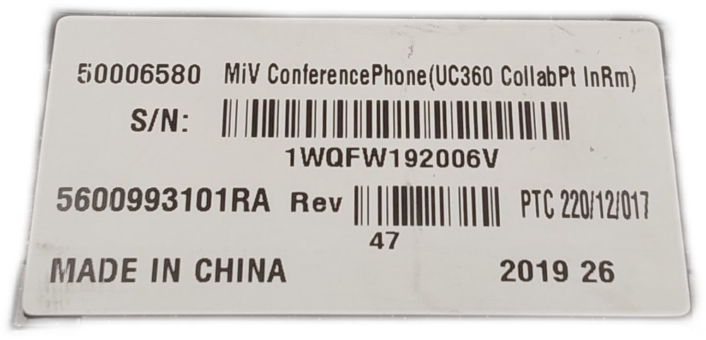 Mitel MIV Conference Phone UC360