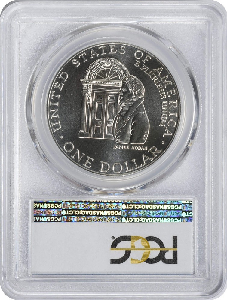 1992-D White House Commemorative Silver Dollar MS70 PCGS