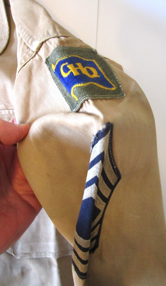 3 WW2 Shirts With Patches