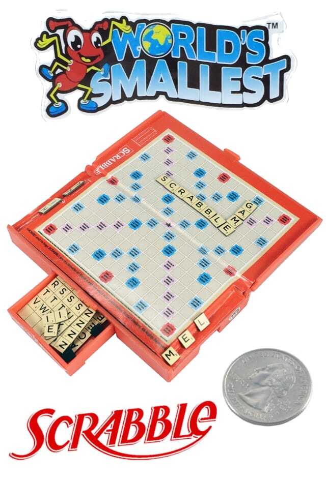 Scrabble World's Smallest Classic Crossword Game