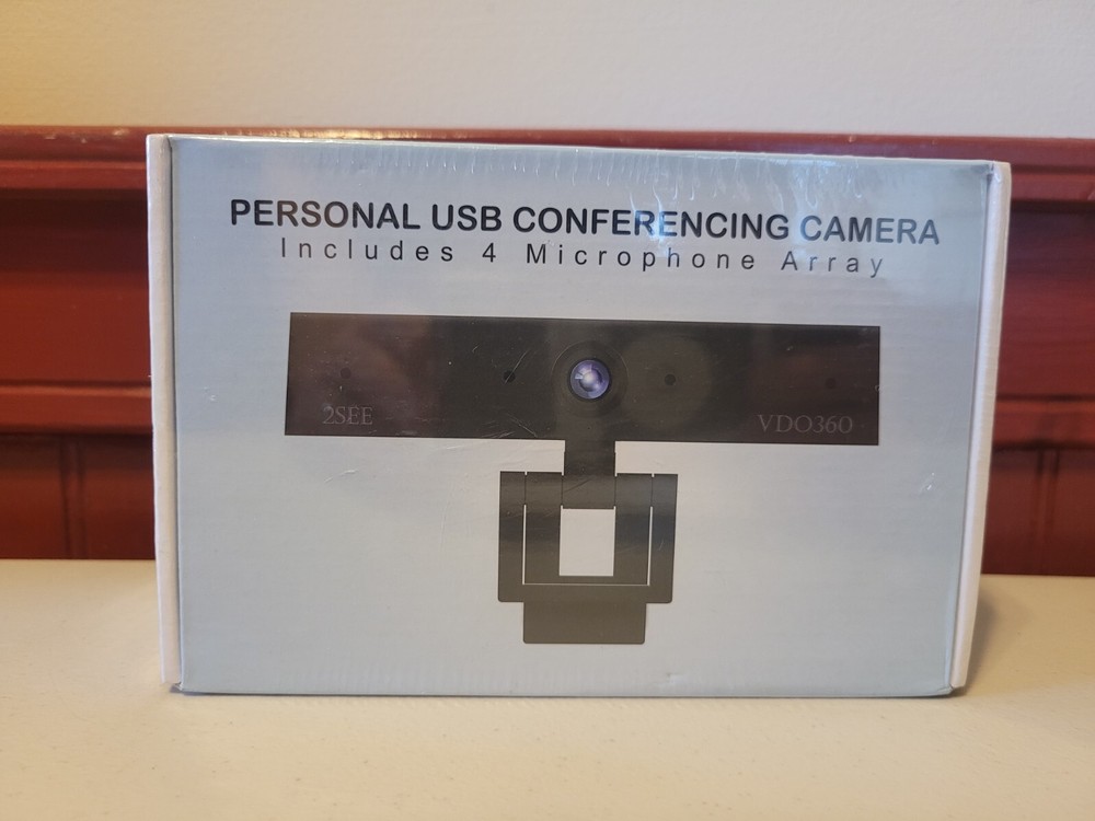 Personal USB Conferencing Camera (4 Microphone Array) VDO360 - Brand New