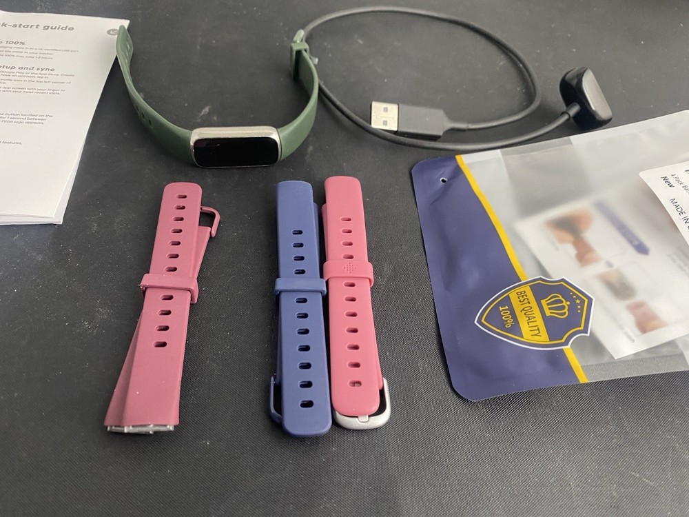 fitbit luxe Tested, Charger, Instructions, And 3 Bands