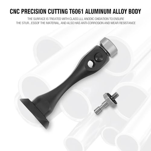 Quick Release Binocular Tripod Adapter, 1/4" Thread, T6061 Aluminum, Arca Compat