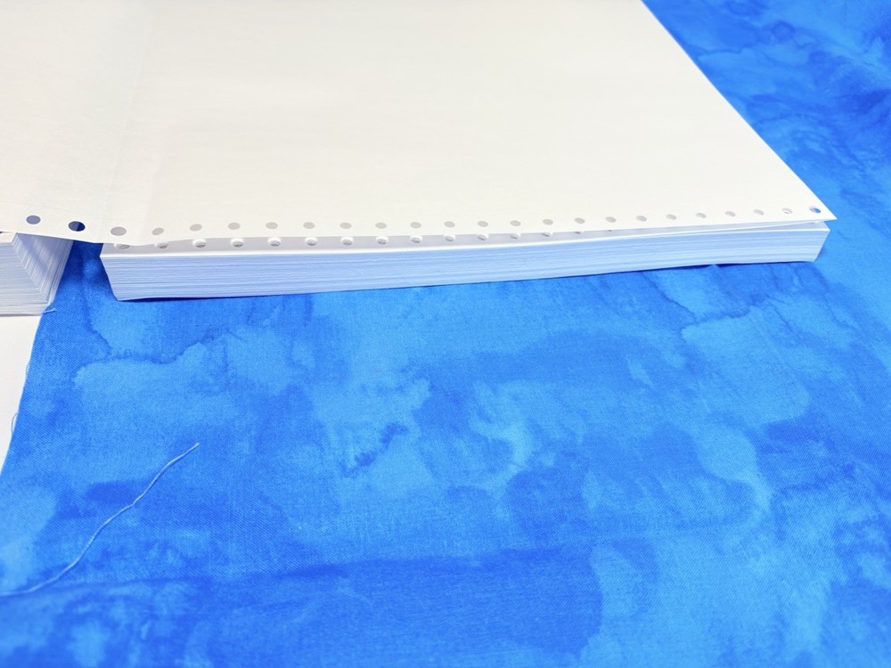 Dot Matrix Continuous Feed Printer Paper 8-1/2"x11" 125 sheets