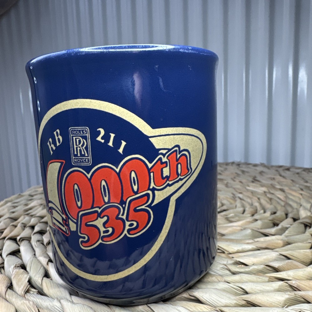 Rolls Royce RB211 535 1000th Mug Tams England