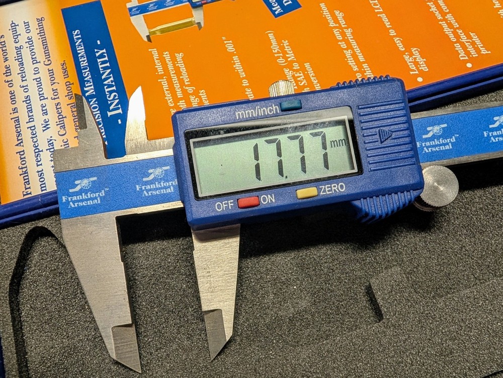 Frankford Arsenal Electronic LCD Readout Caliper w/ Case