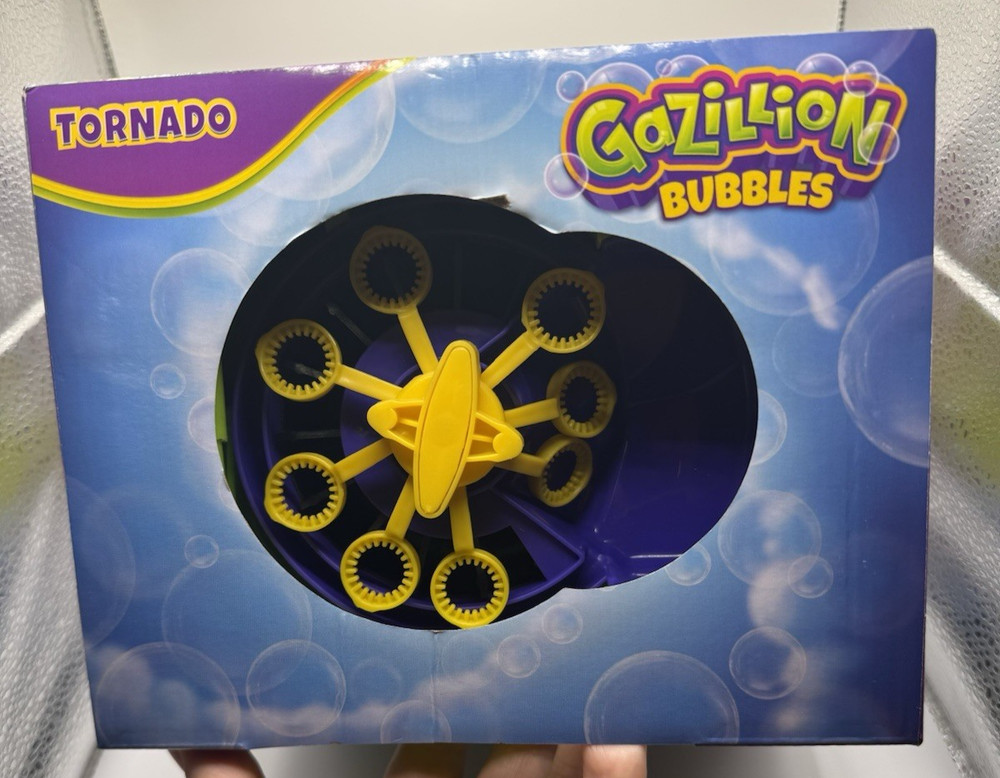 Gazillion Bubbles Tornado Machine Bubble Blaster Ultimate Blower Kids