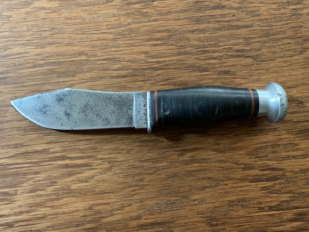 Rare Vintage Cattaraugus Fixed Blade Knife