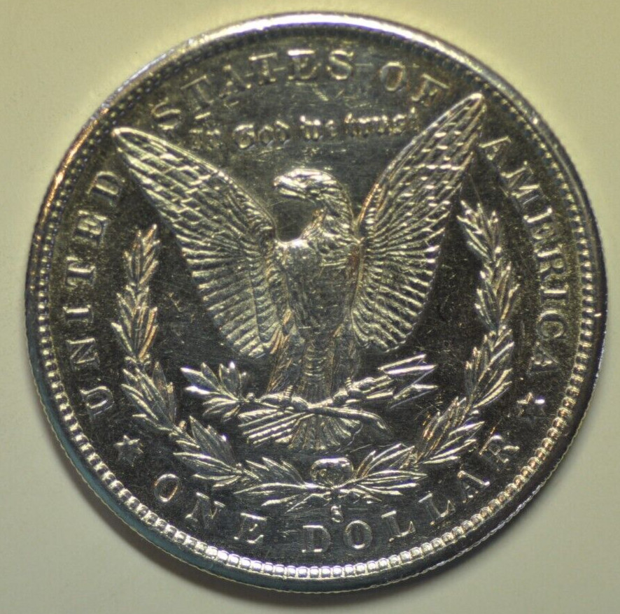 mw24752 Silver Morgan Dollar 1880 S