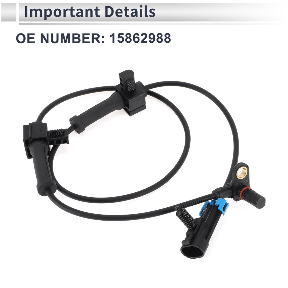 RATCHROLL Rear Left/Rear Right ABS Wheel Speed Sensor for Hummer H3 20062010,...