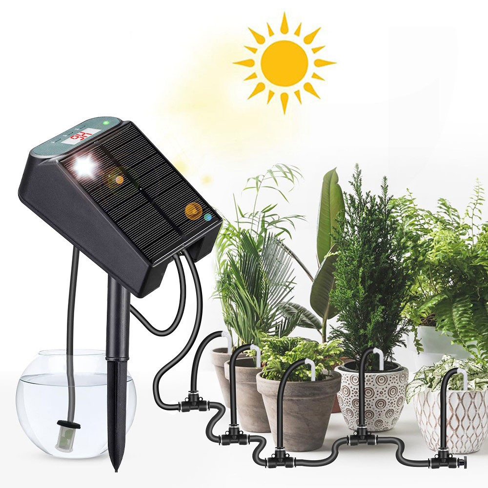 Solar Irrigation System Plant Watering Automatic Automatic System Set NEW