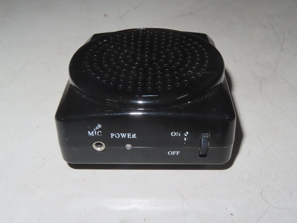 N74 Black Voice Amplifier Microphone Speaker ** UNIT ONLY **