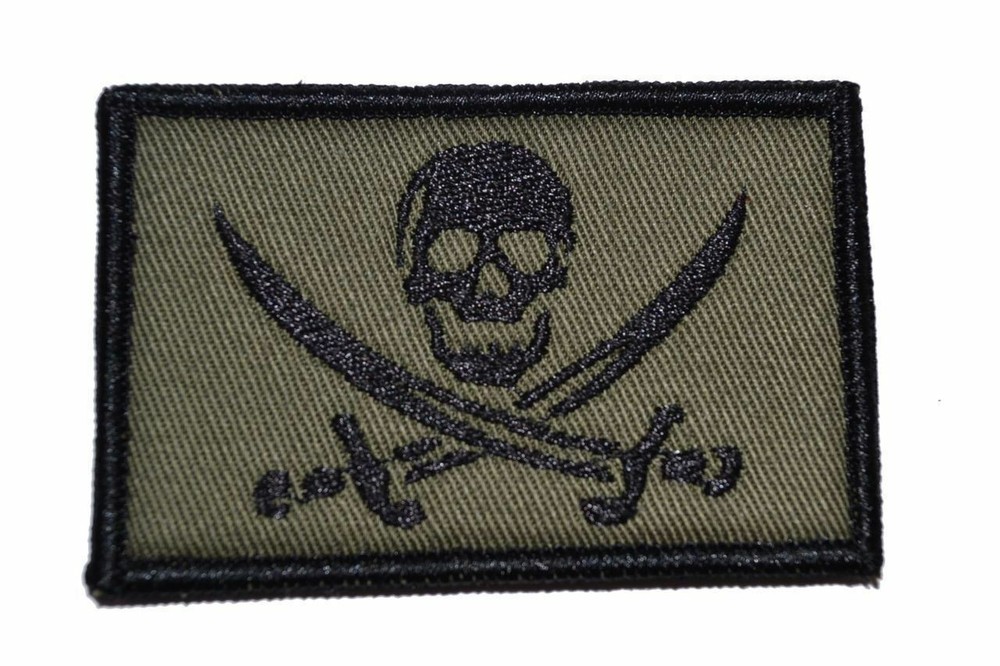Pirate Jolly Roger - 2x3 Patch