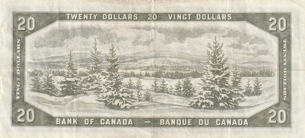 Canada 1954 $20.00 NE