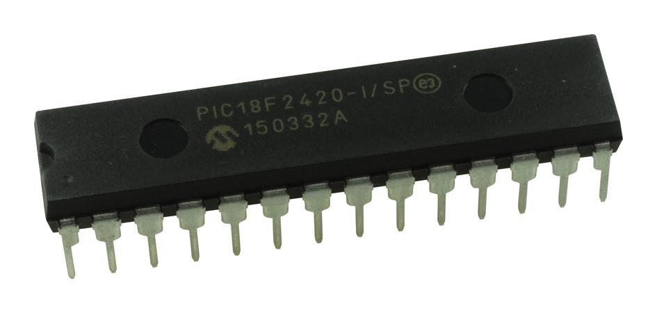 1pc MICROCHIP PIC18F2420-I/SP 8 Bit MCU