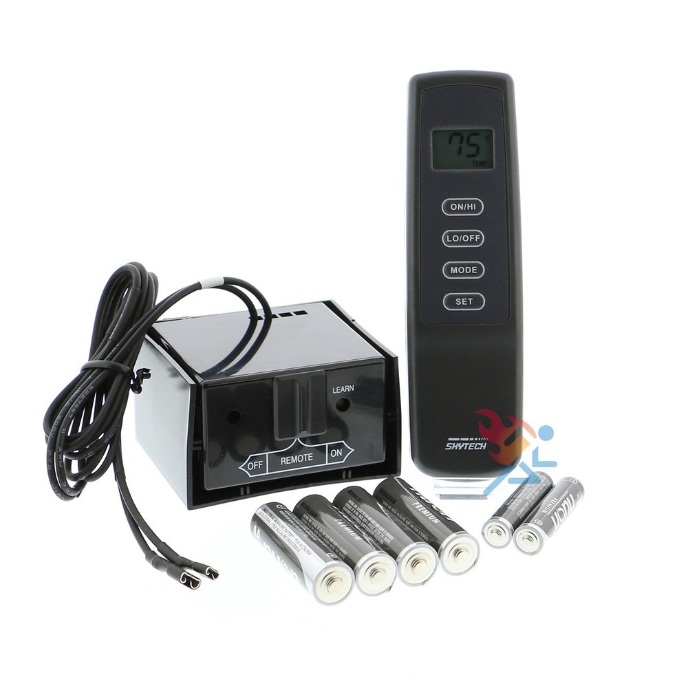 Skytech MRCK-TH Thermostat & Flame Adjustment Fireplace Remote Control