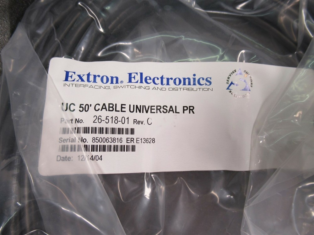 Extron MLC 206 Black Media Link Controller 60-385-02 NOS with Software