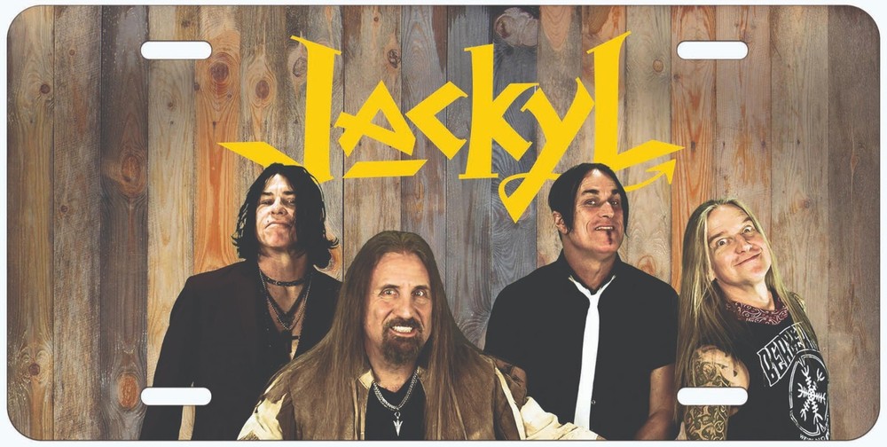 Jackyl Aluminum Novelty Auto License Plate