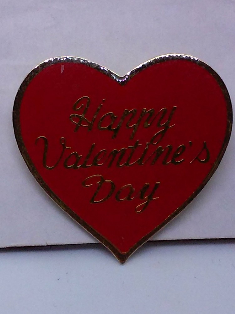 Happy Valentine's Day Lapel Pin
