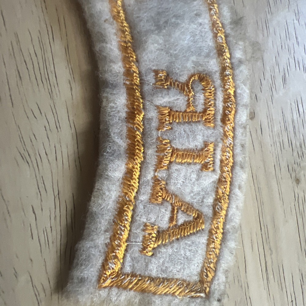 VTG AIR BORNE FELT PATCH