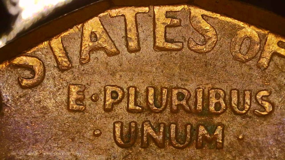 1970 D Lincoln Cent Clipped Planchet / Weak FG