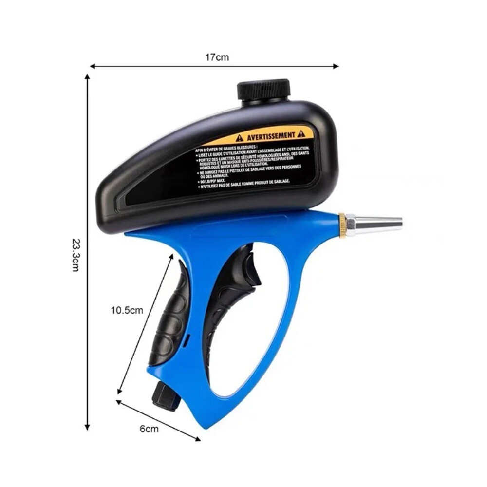 SB-255A Portable Handheld Sandblasting Gun Pneumatic Sandblasting Machine