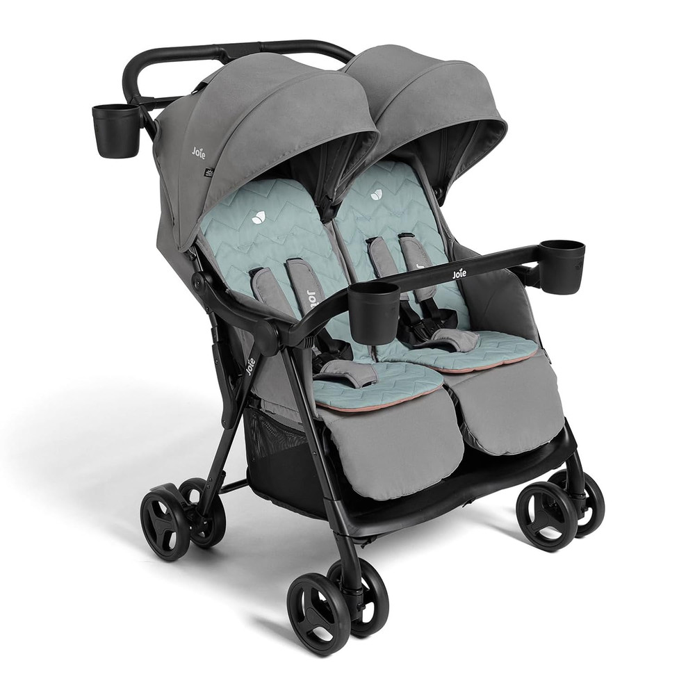 Rosemary Side-By-Side Double Stroller – Lightweight, Compact, and Comfortable Si
