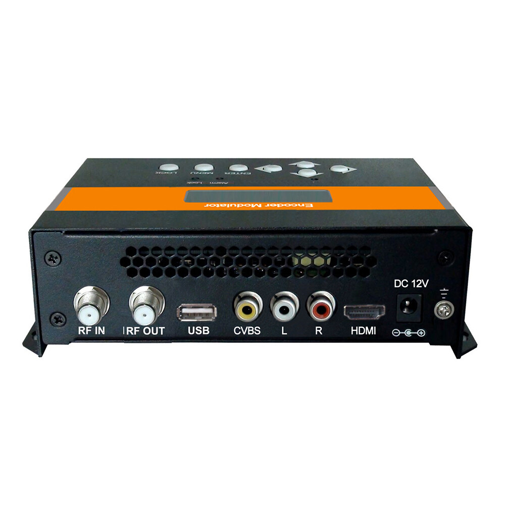 Home Use SFT3524 A/V Input Mini Encoder Modulator DVB-T DVB-C RF Output