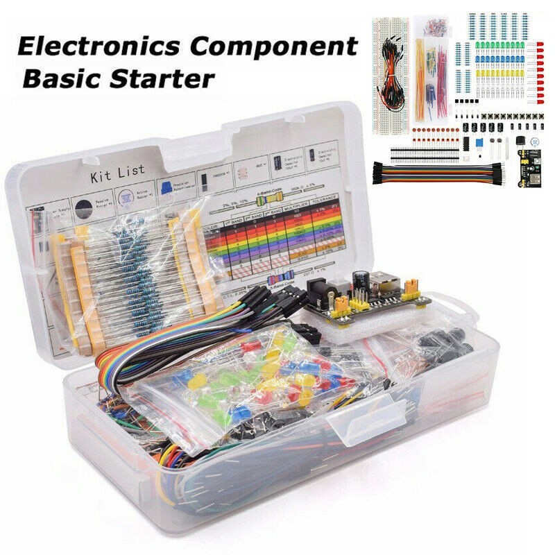 Electronic Component 374pcs Set 830 830 Connection Point Breadboard Cable Useful