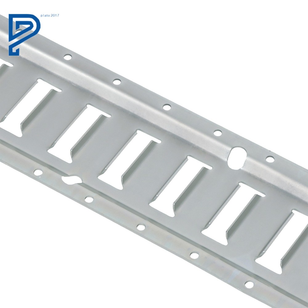 32 Pack 8' E Track Tie Down Rail Kit Galvanized Horizontal Secure Load Silver