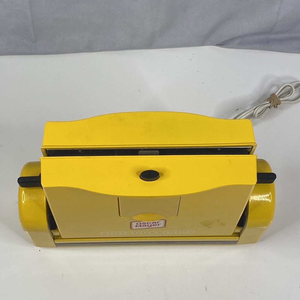 Oscar Mayer ​Yellow Bacon Press & Griddle WORKS!
