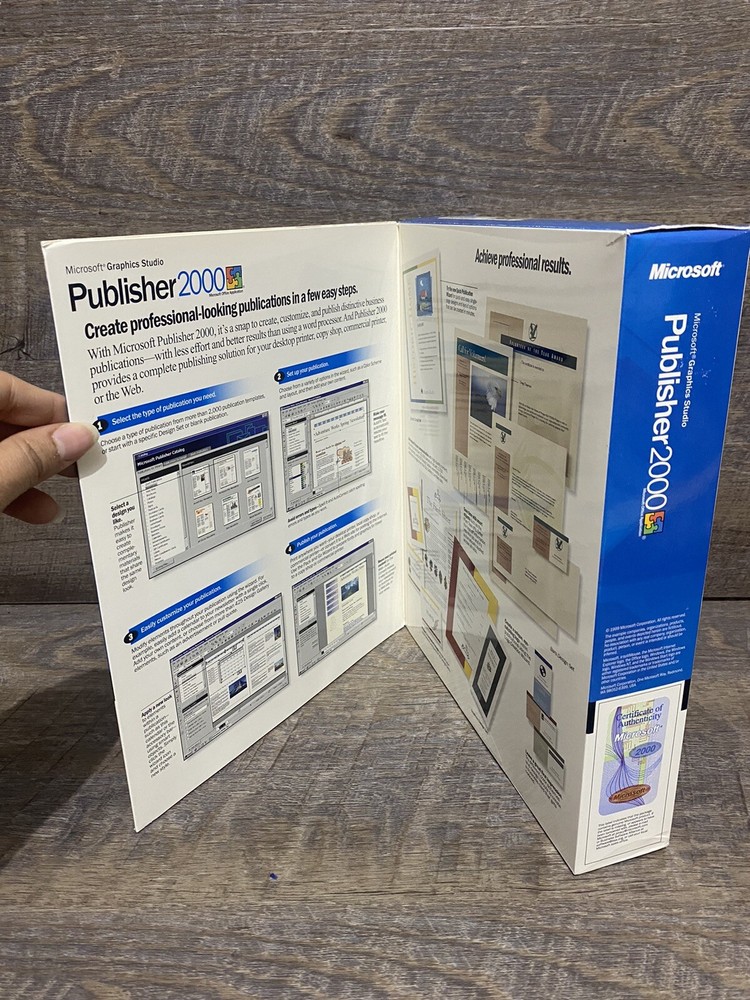 Microsoft Graphics Studio Publisher 2000