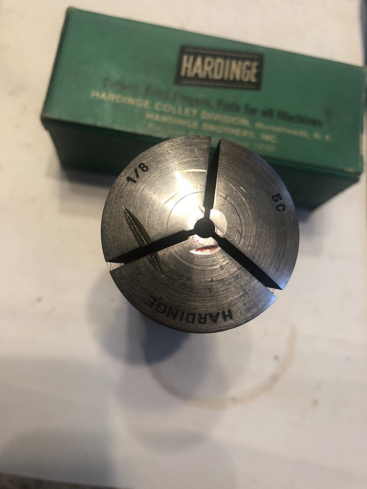 HARDINGE 5C 1/8" ROUND COLLET