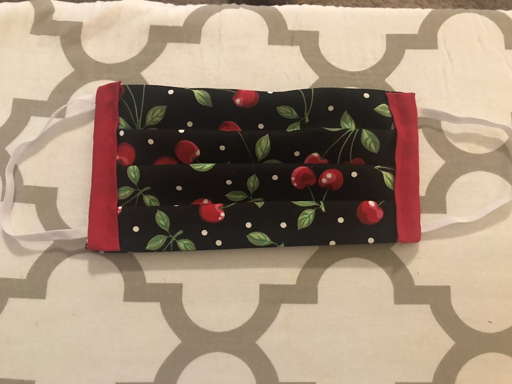 Handmade Cherry Face Mask